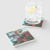 Dessous-de-verre En Pierre Baies rouges (Côté)