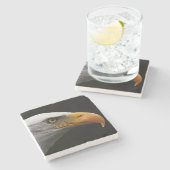 Dessous-de-verre En Pierre Bald Eagle (Côté)