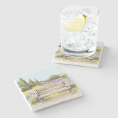Dessous-de-verre En Pierre Banc Lavender Dreams (Côté)