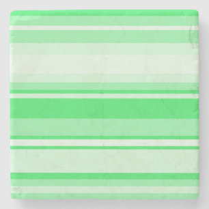 Dessous-de-verre En Pierre Bandes vert printemps