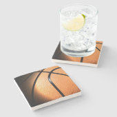 Dessous-de-verre En Pierre Basket (Côté)