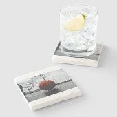 Dessous-de-verre En Pierre Basketball 2 (Côté)