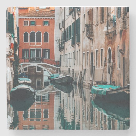 Dessous-de-verre En Pierre Bateaux de Venise (Devant)