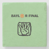 Dessous-de-verre En Pierre Baylor Final Four (Devant)