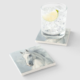 Dessous-de-verre En Pierre BEAU CHEVAL N° 1 Jeteur d'oreiller