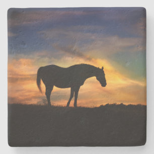 Dessous-de-verre En Pierre Beau Dessous de verre de pierre de cheval