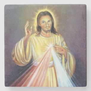 Dessous-de-verre En Pierre Beau Jésus-Christ