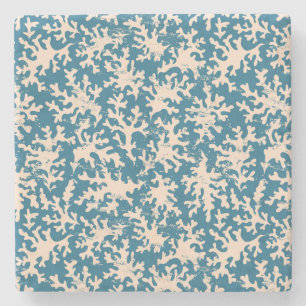 Dessous-de-verre En Pierre Beau motif de corail