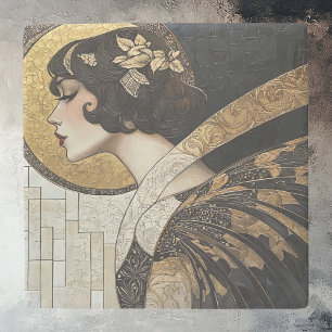 Dessous-de-verre En Pierre Beauté Art Déco