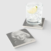 Dessous-de-verre En Pierre Beauté classique (Côté)