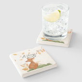 Dessous-de-verre En Pierre Beauté d'automne (Côté)