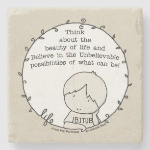 Dessous-de-verre En Pierre Beauté de la vie