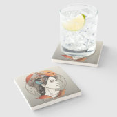 Dessous-de-verre En Pierre beauté révélée (Côté)