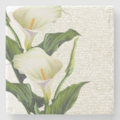 Dessous-de-verre En Pierre Beautiful Calla (Devant)