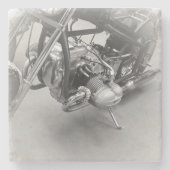 Dessous-de-verre En Pierre Beer Motorcycle Coaster 17 (Devant)