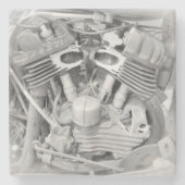 Dessous-de-verre En Pierre Beer Motorcycle Coaster 18 (Devant)