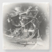 Dessous-de-verre En Pierre Beer Motorcycle Coaster 5 (Devant)