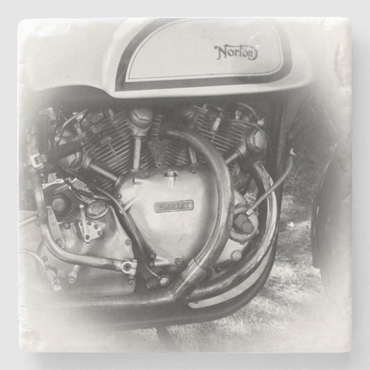 Dessous-de-verre En Pierre Beer Motorcycle Coaster 6 (Devant)
