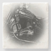 Dessous-de-verre En Pierre Beer Motorcycle Coaster 8 (Devant)
