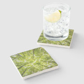 Dessous-de-verre En Pierre Belle forêt verte (Côté)