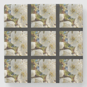 Dessous-de-verre En Pierre Belle Grille Springflower