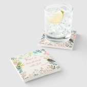 Dessous-de-verre En Pierre Béni (Côté)