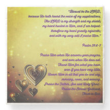 Béni Sois le Seigneur Psaume 28:6-7