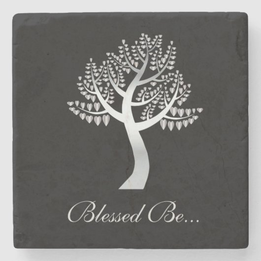 Dessous-de-verre En Pierre Béni Soit... (Devant)