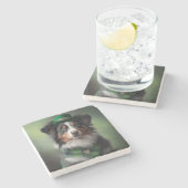 Dessous-de-verre En Pierre berger australien saint patrick (Côté)