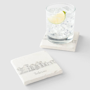 Dessous-de-verre En Pierre Biélorussie Б л а р у с Palais de Kosava Architect