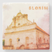 Dessous-de-verre En Pierre Biélorussie Slonim Grande Synagogue Architecture (Devant)