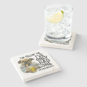 Dessous-de-verre En Pierre Bières de chien (Côté)