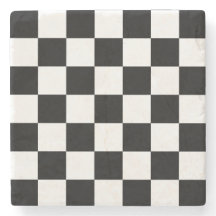 Black Checkboard Pattern 