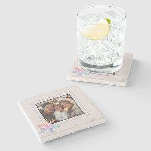Dessous-de-verre En Pierre Blanche-Neige simple