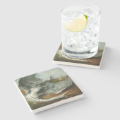 Dessous-de-verre En Pierre Blessé Heron (par George Frederick Watts) (Côté)