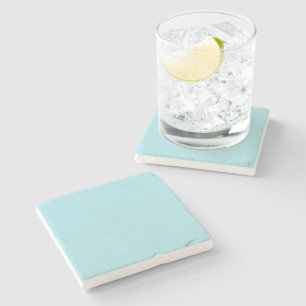 Dessous-de-verre En Pierre Bleu Blizzard (couleur unie)