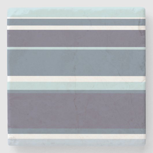 Dessous-de-verre En Pierre Bleu-gris (Devant)