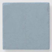 Dessous-de-verre En Pierre Bleu gris (Devant)