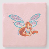 Dessous-de-verre En Pierre Bloom (Devant)