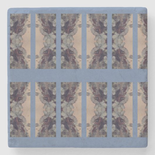 Dessous-de-verre En Pierre Blue vintage (Devant)