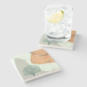 Dessous-de-verre En Pierre Boho (Côté)