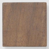 Dessous-de-verre En Pierre Bois de laiton (Devant)