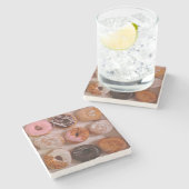 Dessous-de-verre En Pierre Boîte à beignets ! (Côté)