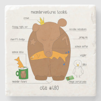 Dessous-de-verre En Pierre Boîte à outils pour les méanderventures no 480 Oti