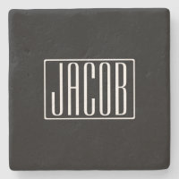 Bold & Modern Your name or Word | White On Black