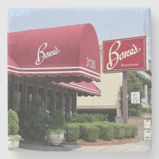Dessous-de-verre En Pierre Bones Buckhead, Bones Atlanta, Bones (Devant)