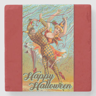 Dessous-de-verre En Pierre Bonne affiche rétrospective Halloween
