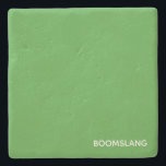 Dessous-de-verre En Pierre Boomslang green color<br><div class="desc">Boomslang green color</div>