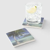 Dessous-de-verre En Pierre Bora Bora, Polynésie française Mt Otemanu vu (Côté)