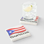 Dessous-de-verre En Pierre Boricua (Côté)